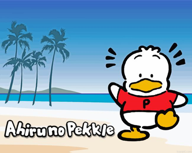 Ahiru No Pekkle Painting By Numberss.png