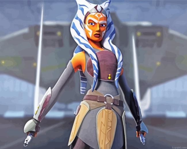 Ahsoka Character Painting By Numberss.png