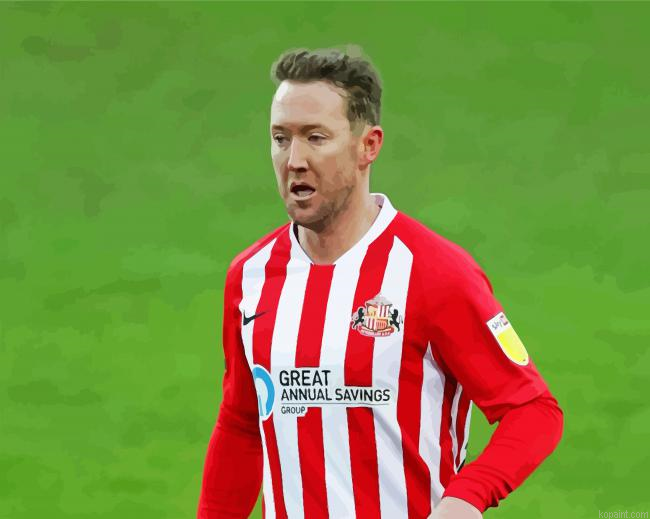 Aiden Mcgeady From Sunderland A F C Painting By Numberss.png