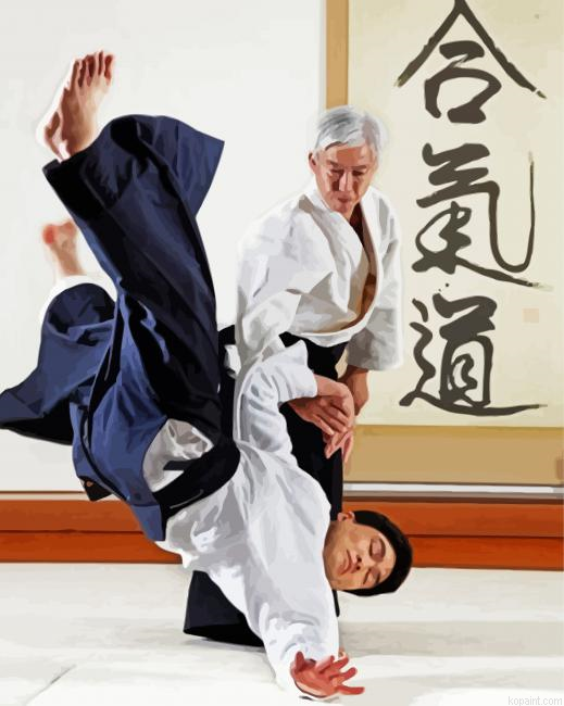 Aikido Art Painting By Numberss.png