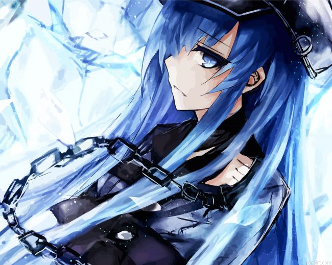 Akame Ga Kill Esdeath Painting By Numberss.png