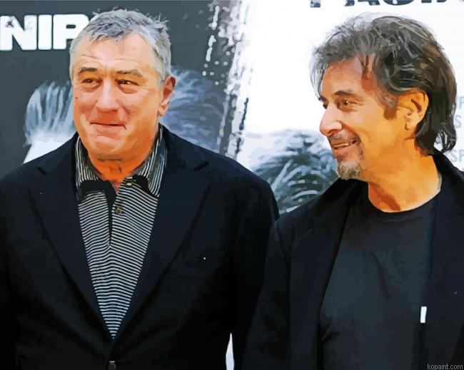 Al Pacino And Robert De Niro Painting By Numberss.png