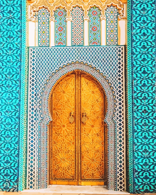 Alaouites Garden Fez New Painting By Numberss.png