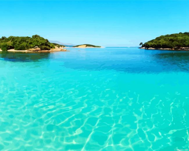 Albania Beach Painting By Numberss.png