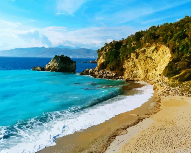 Albania Seascape Painting By Numberss.png