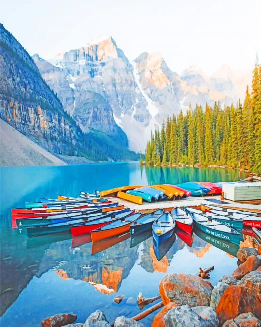 Alberta Moraine Lake Painting By Numberss.png