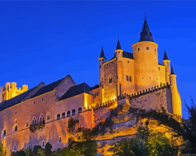 Alcazar De Segovia Painting By Numberss.png