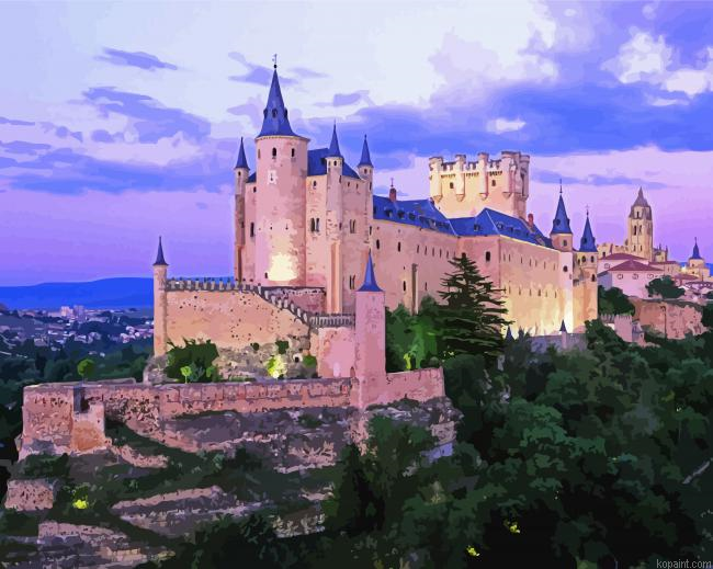 Alcazar De Segovia Spain Painting By Numberss.png