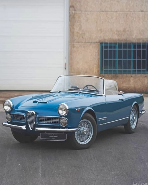 Alfa Romeo 2000 Touring Spider New Painting By Numberss.png