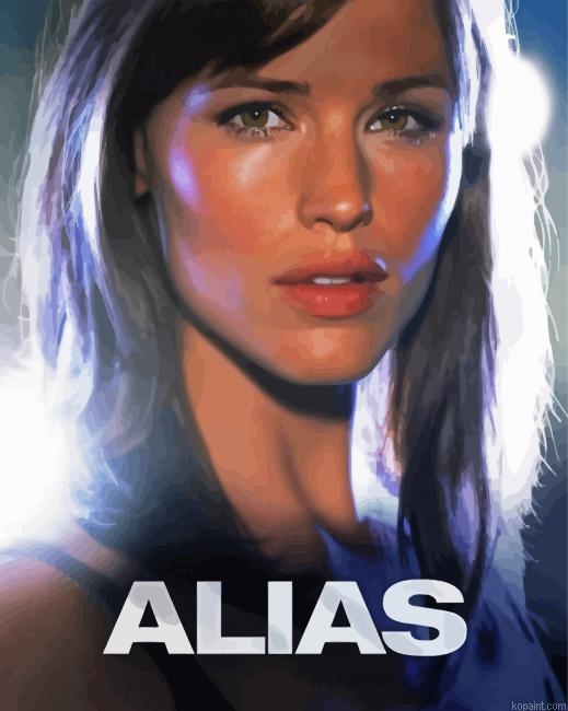 Alias Serie Poster Painting By Numberss.png