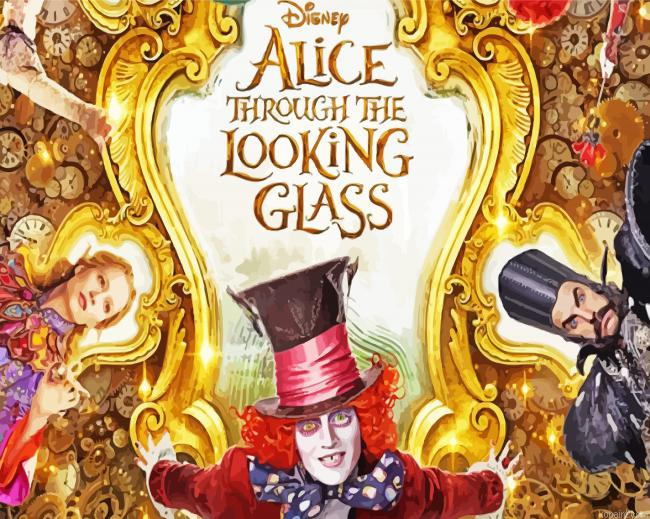 Alice Through The Looking Glass Movie Painting By Numberss.png
