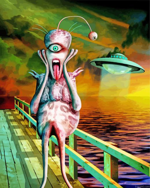 Alien Scream Painting By Numberss.png