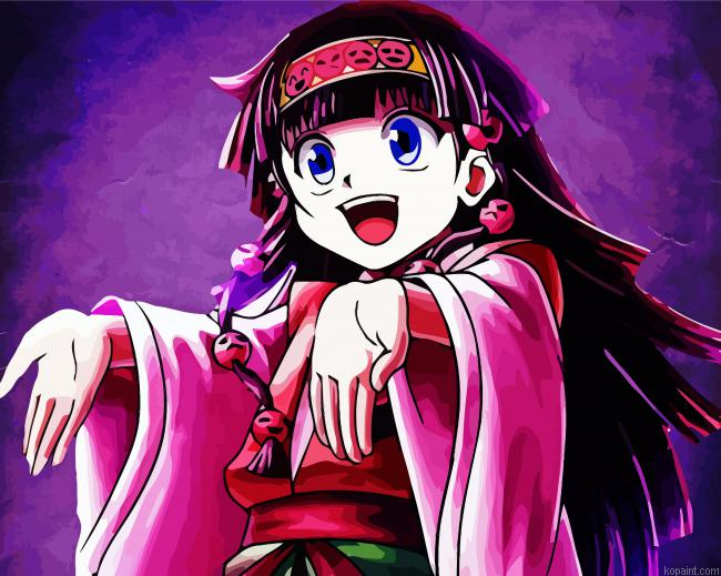Alluka Zoldyck Hunter X Hunter Painting By Numberss.png