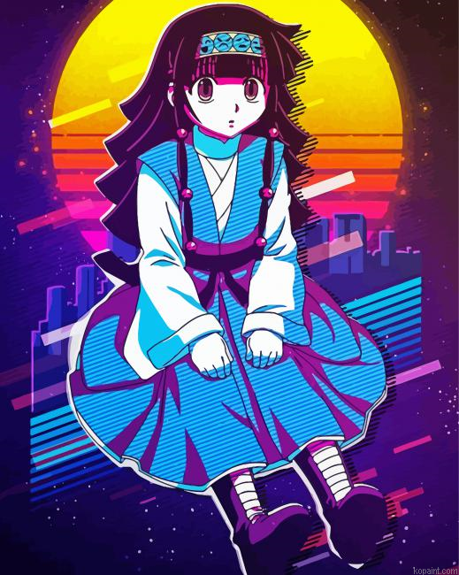 Alluka Zoldyck Pop Art Painting By Numberss.png