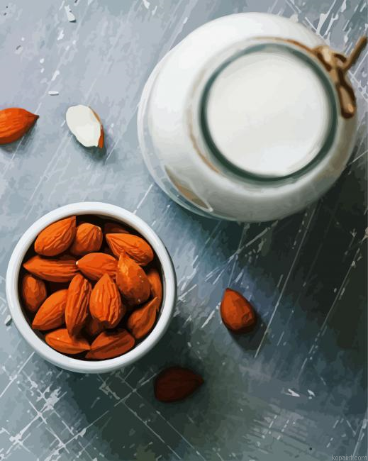 Almond Milk Painting By Numberss.png