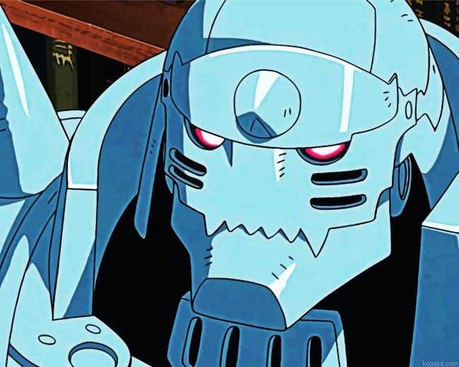 Alphonse And Fullmetal Alchemist Anime Painting By Numberss.png