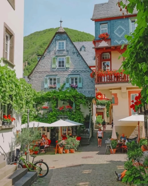 Alte Stadtmauer Germany New Painting By Numberss.png