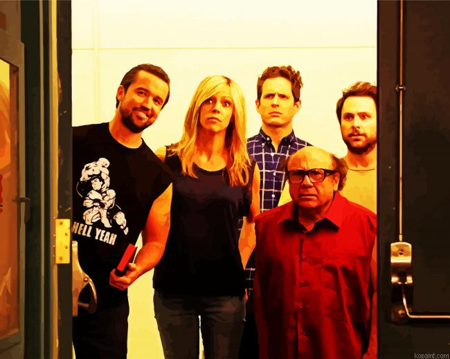 Always Sunny Sitcom Art Painting By Numberss.png