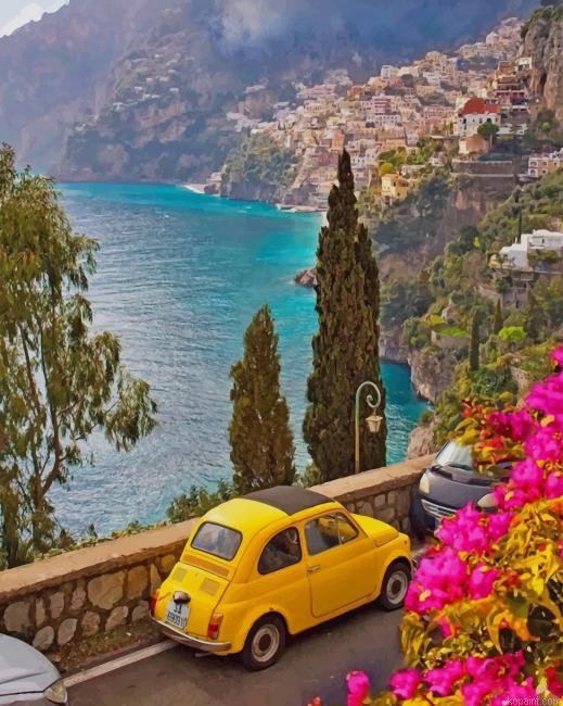 Amalfi View New Painting By Numberss.png