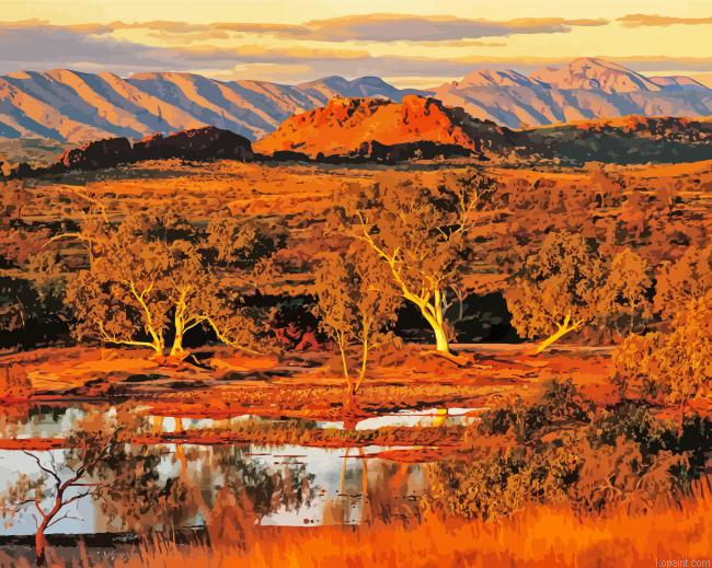 Amazing Australian Landscape Painting By Numberss.png