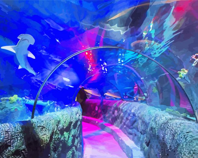 Amazing Sea Life Aquarium Painting By Numberss.png