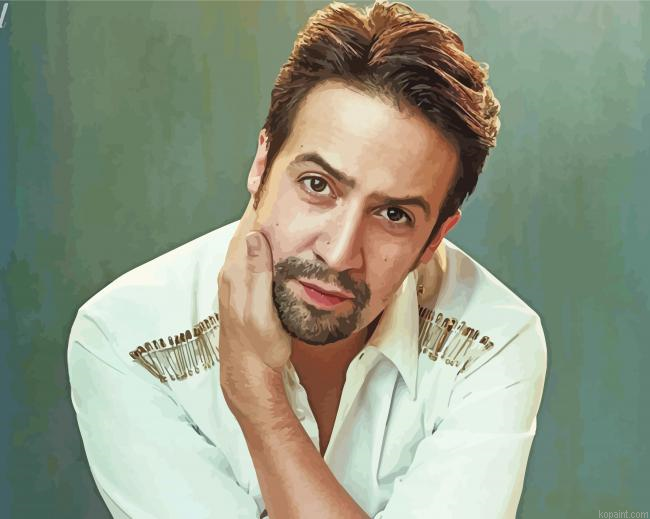 American Actor Lin Manuel Miranda Painting By Numberss.png