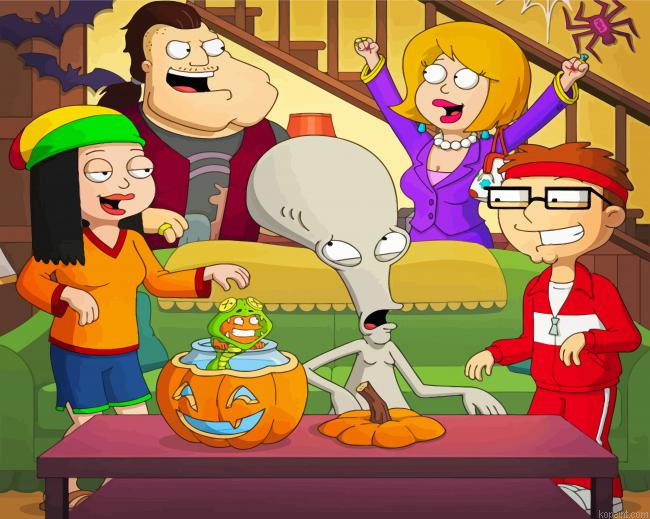 American Dad Halloween Painting By Numberss.png