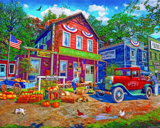 American General Store Painting By Numberss.png