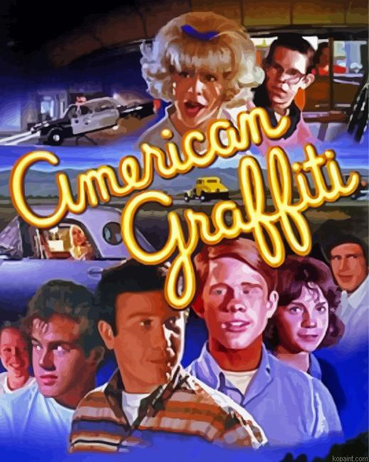 American Graffiti Poster Painting By Numberss.png