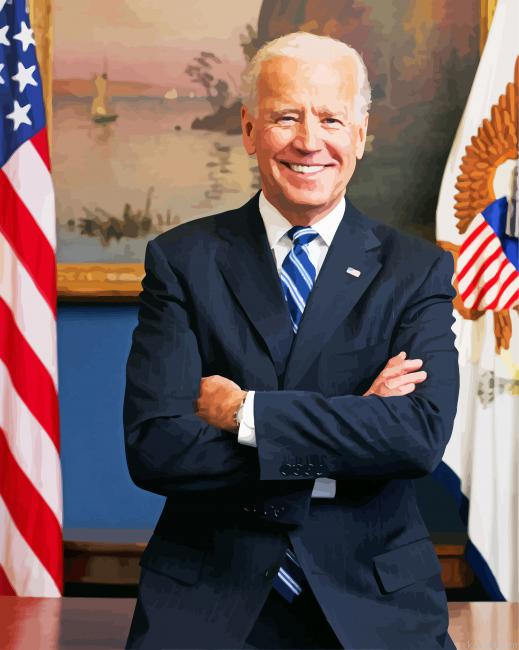 American President Joe Biden Painting By Numberss.png