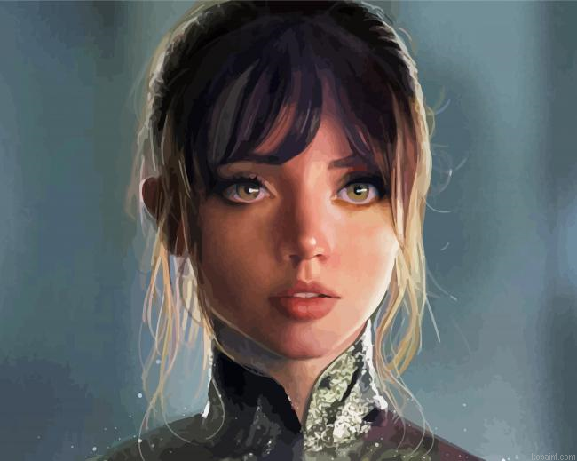 Ana De Armas Blade Runner Art Painting By Numberss.png