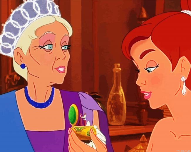 Anastasia And The Dowager Empress Marie Painting By Numberss.png