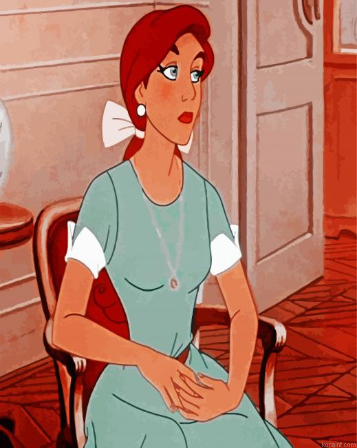 Anastasia Character Paint By Numbers