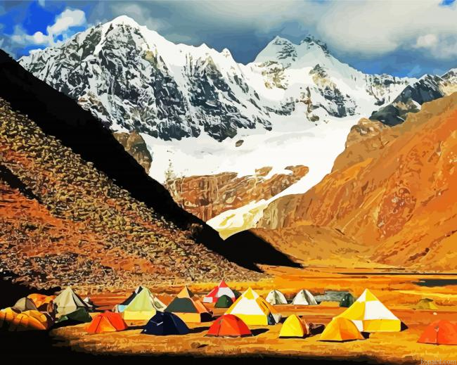 Andes Camping Painting By Numberss.png