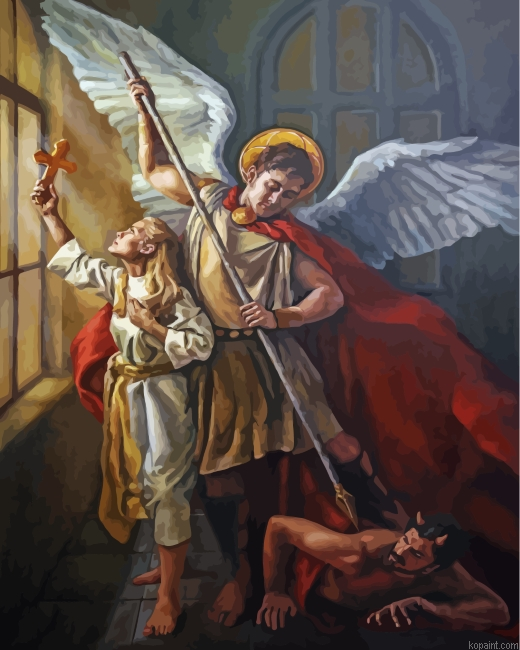 Angel By Johannes Vermeer Painting By Numberss.png