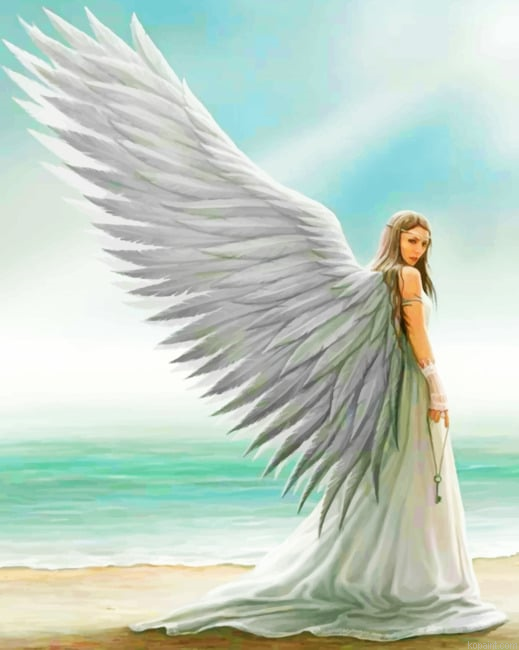 Angel Girl New Painting By Numberss.png
