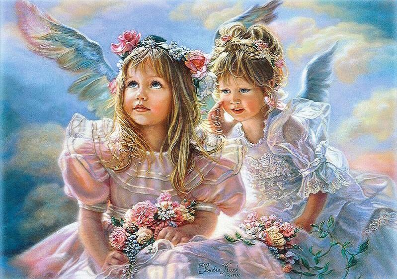 Angel Girls People Painting By Numberss.png