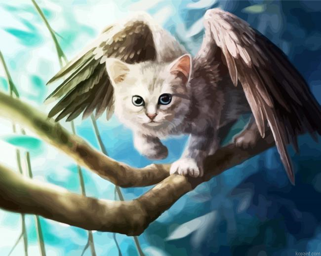Angel Kitty Painting By Numberss.png