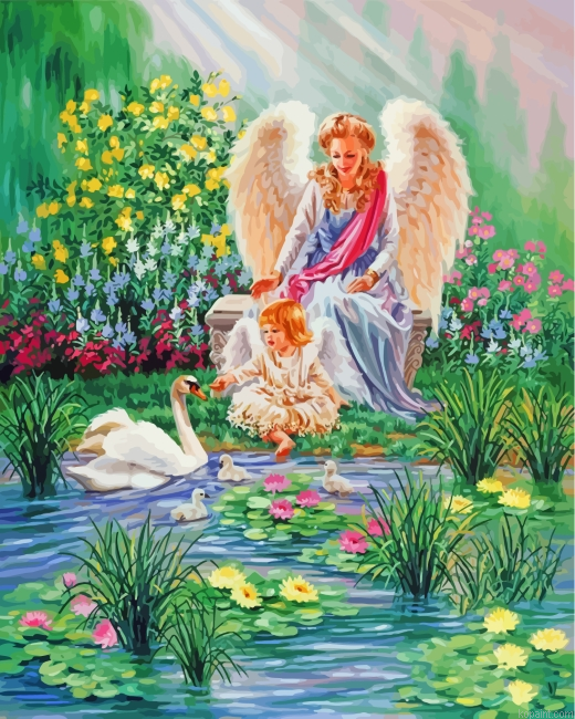 Angel Mother Painting By Numberss.png
