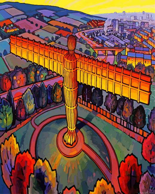 Angel Of The North Painting By Numberss.png