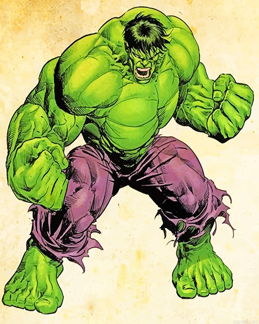 Angry Hulk Animation New Painting By Numberss.png