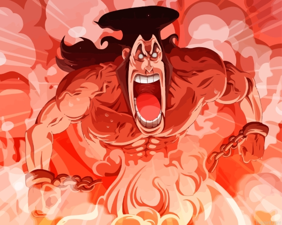 Angry Kozuki Oden Paint By Numbers