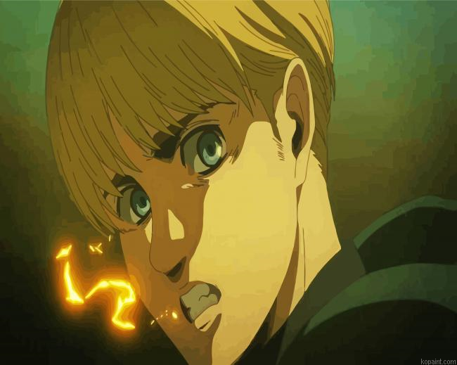 Anime Character Armin Painting By Numberss.png