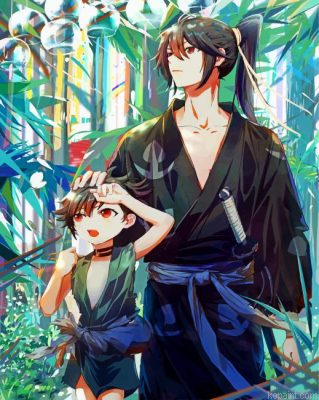 Anime Dororo Painting By Numberss.png
