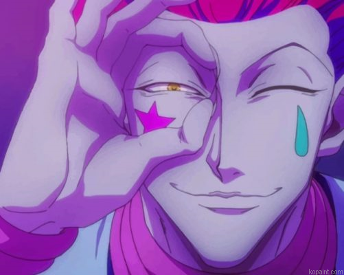 Anime Hunter X Hunter Hisoka Painting By Numberss.png