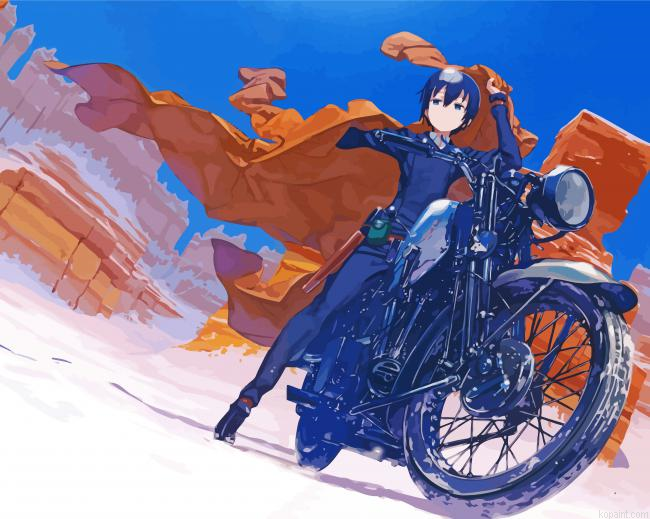 Anime Kinos Journey Painting By Numberss.png