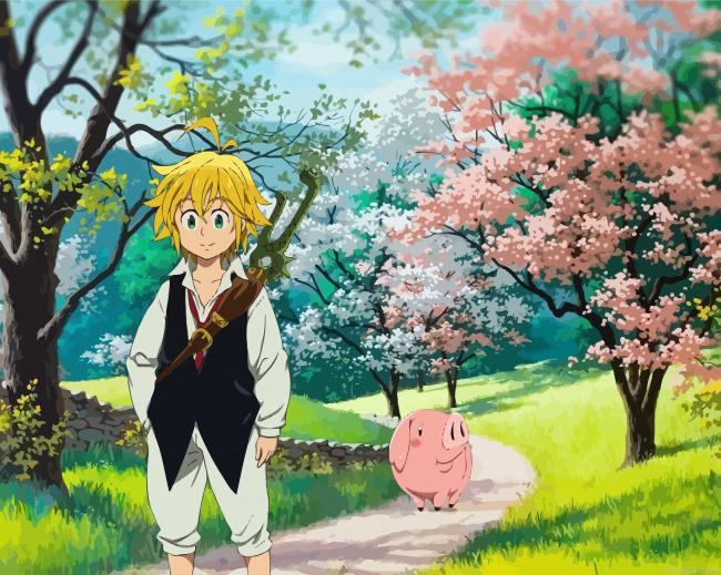 Anime Nanatsu No Taizai Painting By Numberss.png