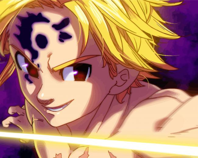 Anime Nanatsu Painting By Numberss.png