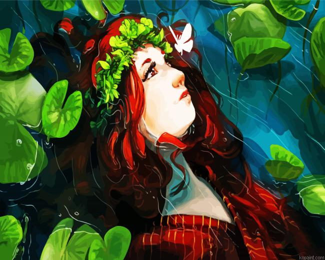 Anime Ophelia Painting By Numberss.png