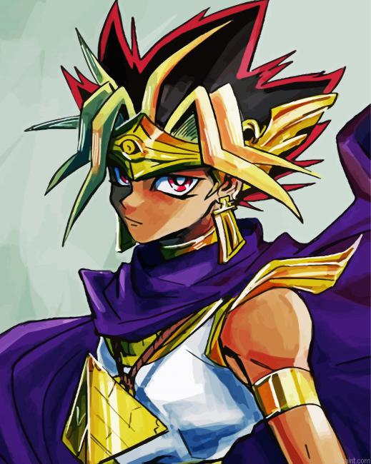 Anime Yugi Painting By Numberss.png